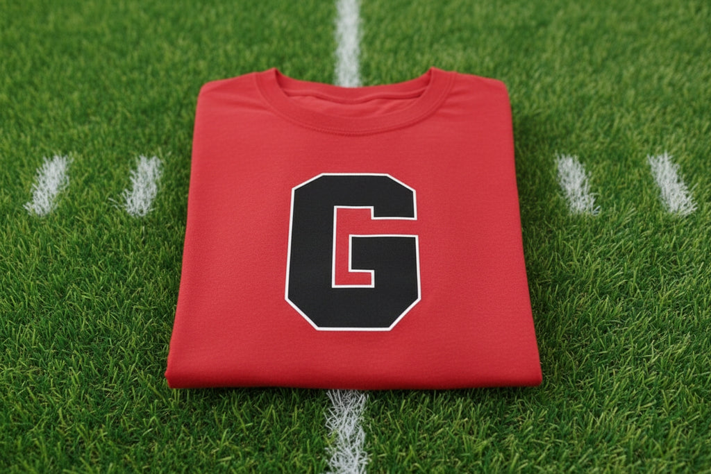 GA Kirby Red Long Sleeve G Shirt : U of GA Bulldogs Go Dogs