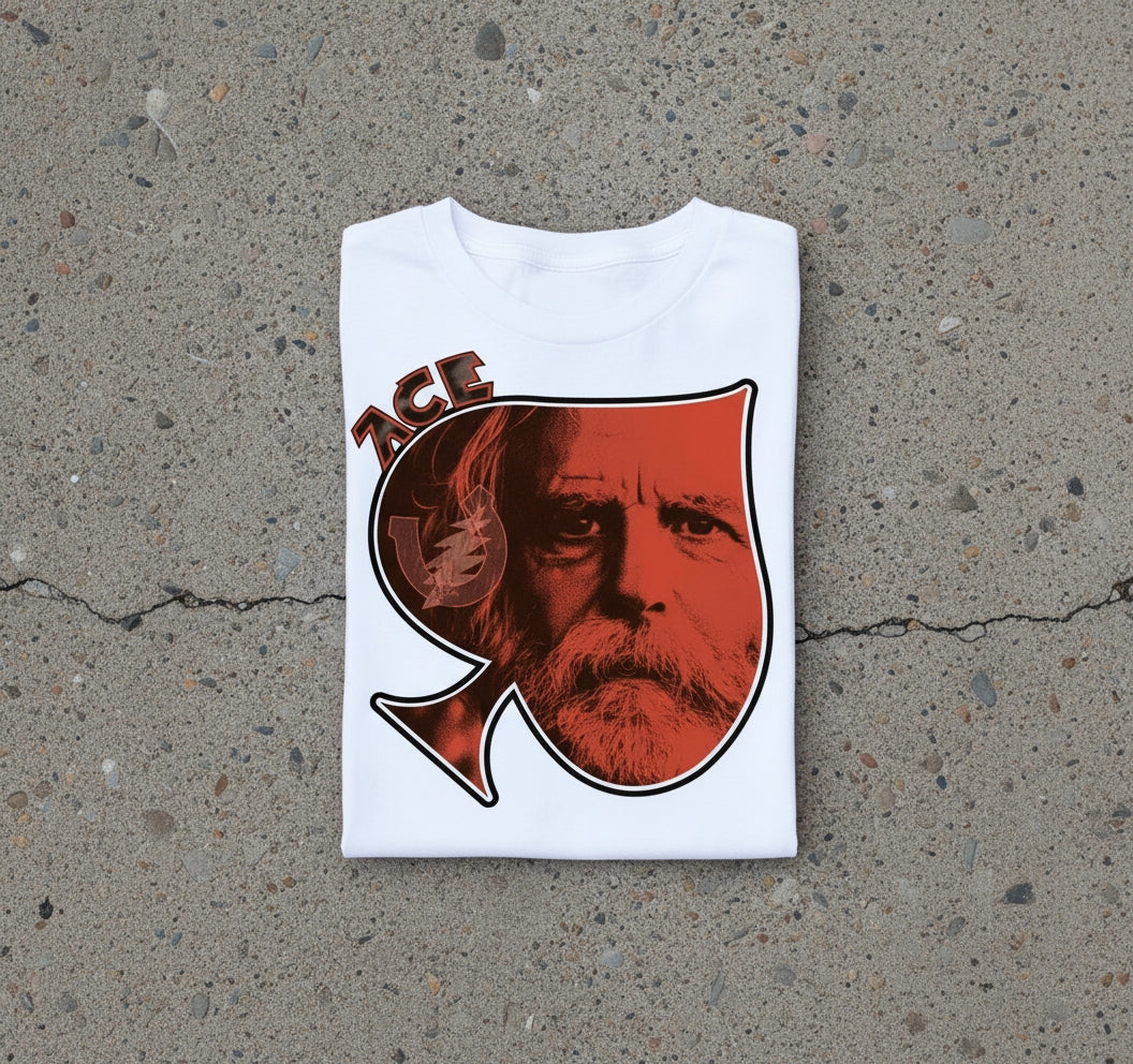 Grateful Dead Bob Weir Bobby Ace T-shirt : Gift for Deadheads