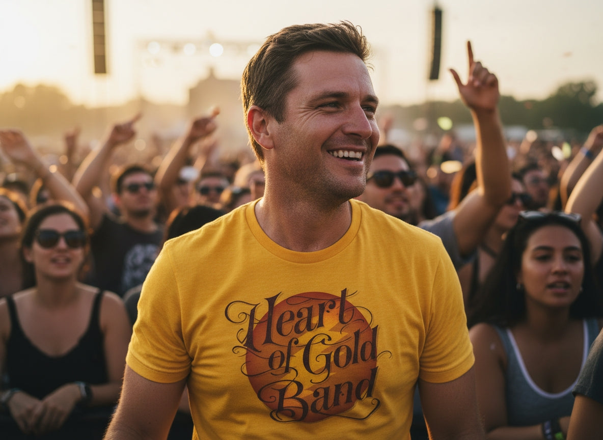 Grateful Dead Heart of Gold Band T-Shirt