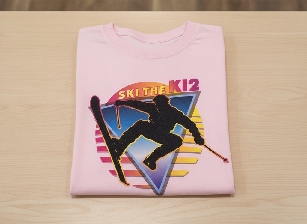 Better Off Dead Movie T-Shirt : Ski the K12 Vintage Ski Shirt
