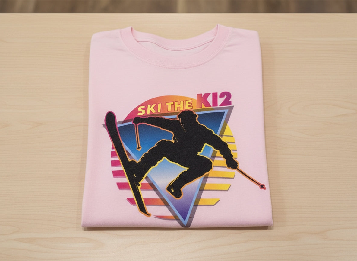 Better Off Dead Movie T-Shirt : Ski the K12 Vintage Ski Shirt