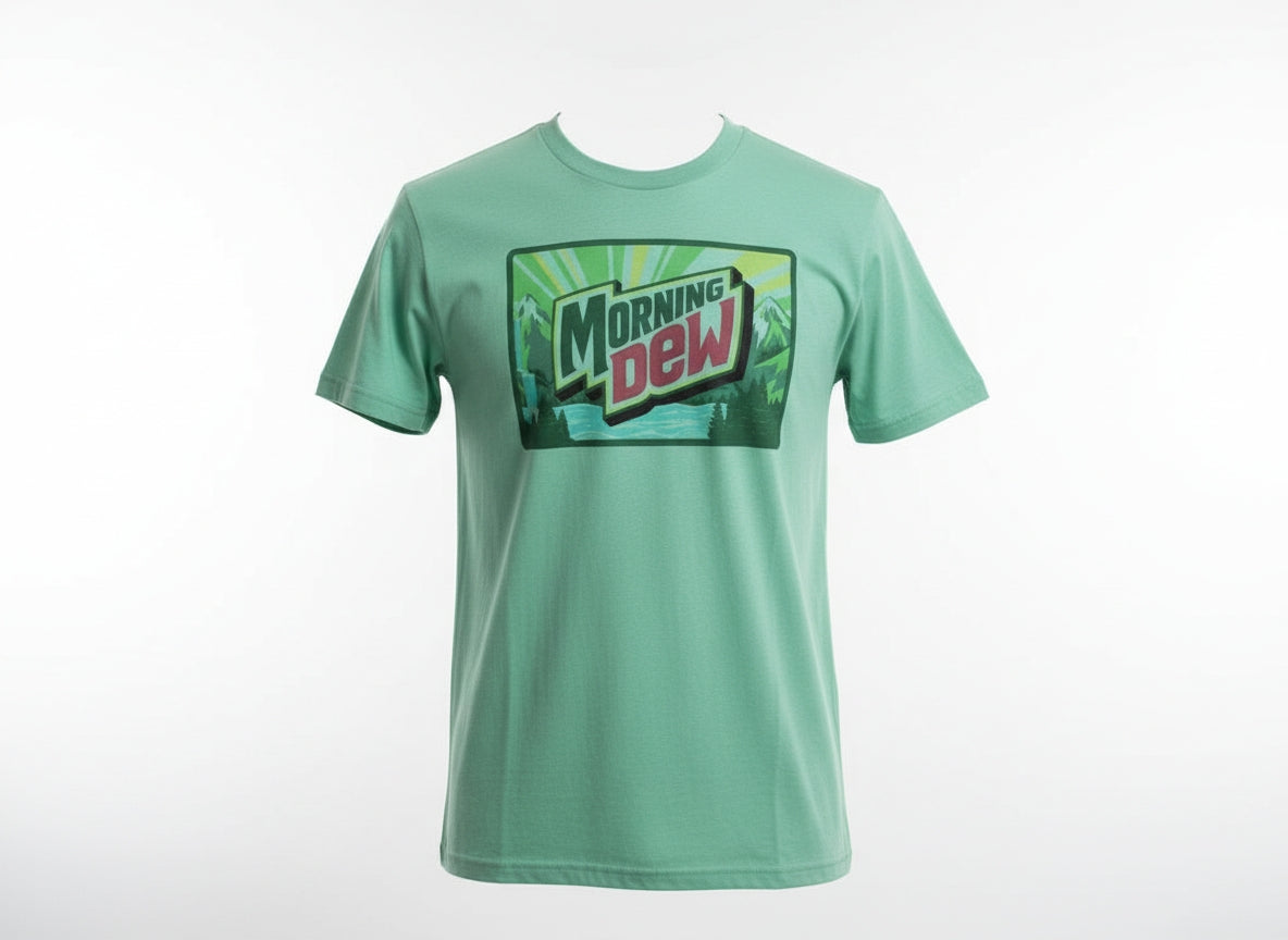 Morning Dew Grateful Dead T-Shirt in Limited Edition Mountain Green