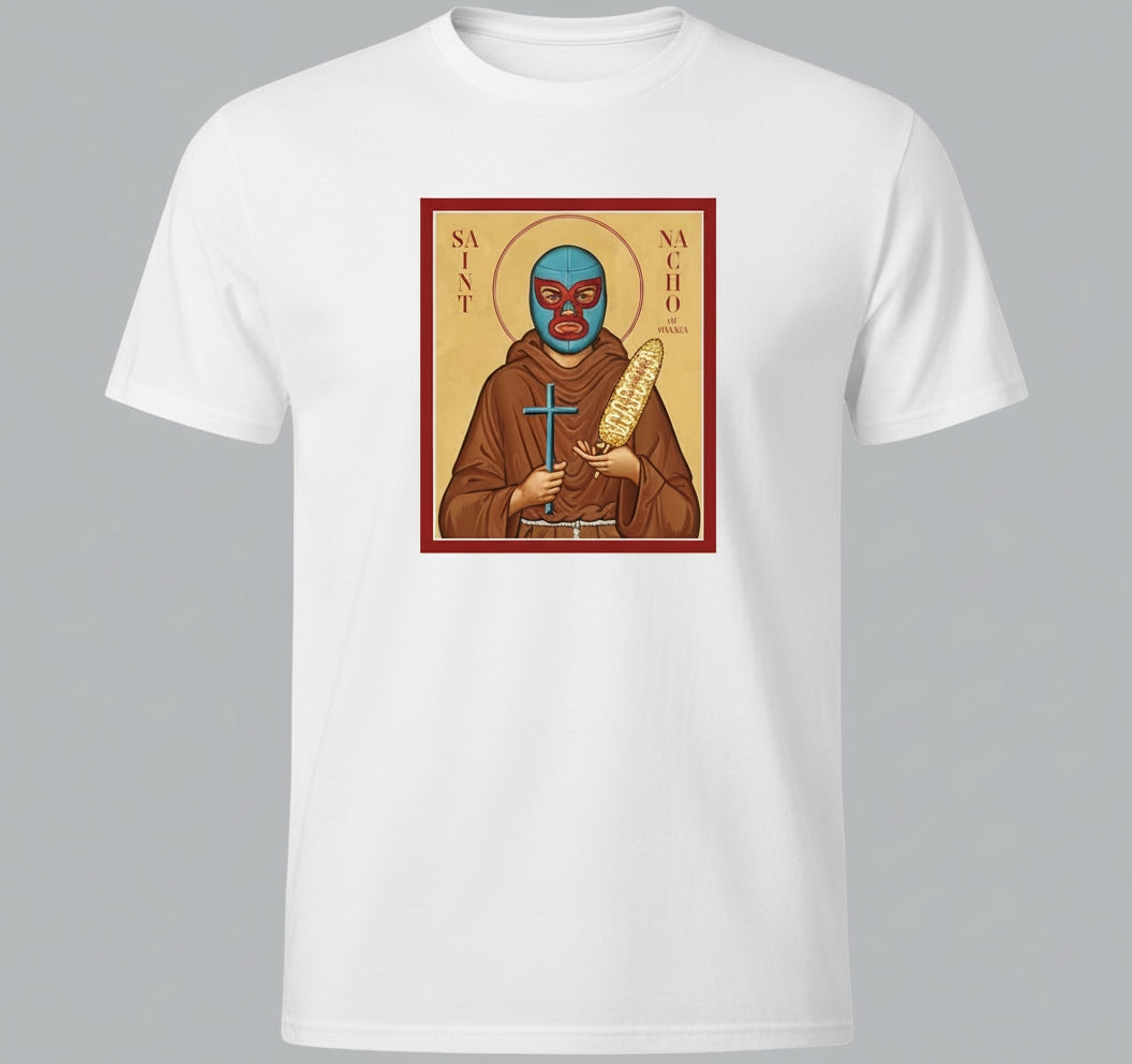 Nacho Libre T-shirt Saint Nacho of Oaxaca