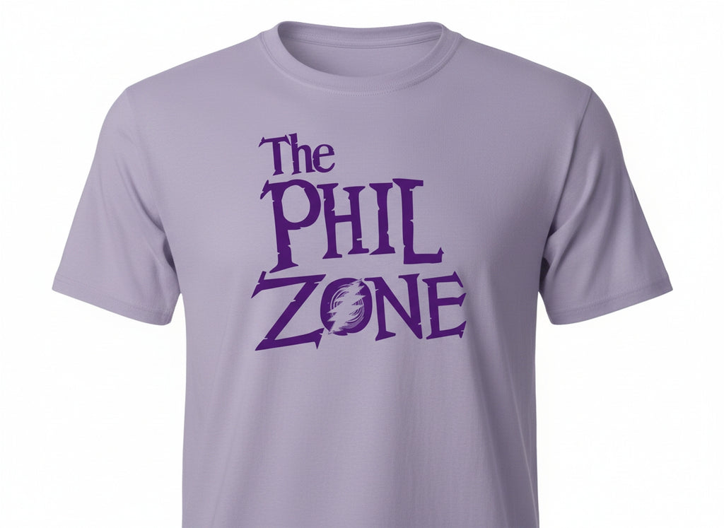 Grateful Dead Phil Lesh T-shirt  : The Phil Zone Shirt in Lilac