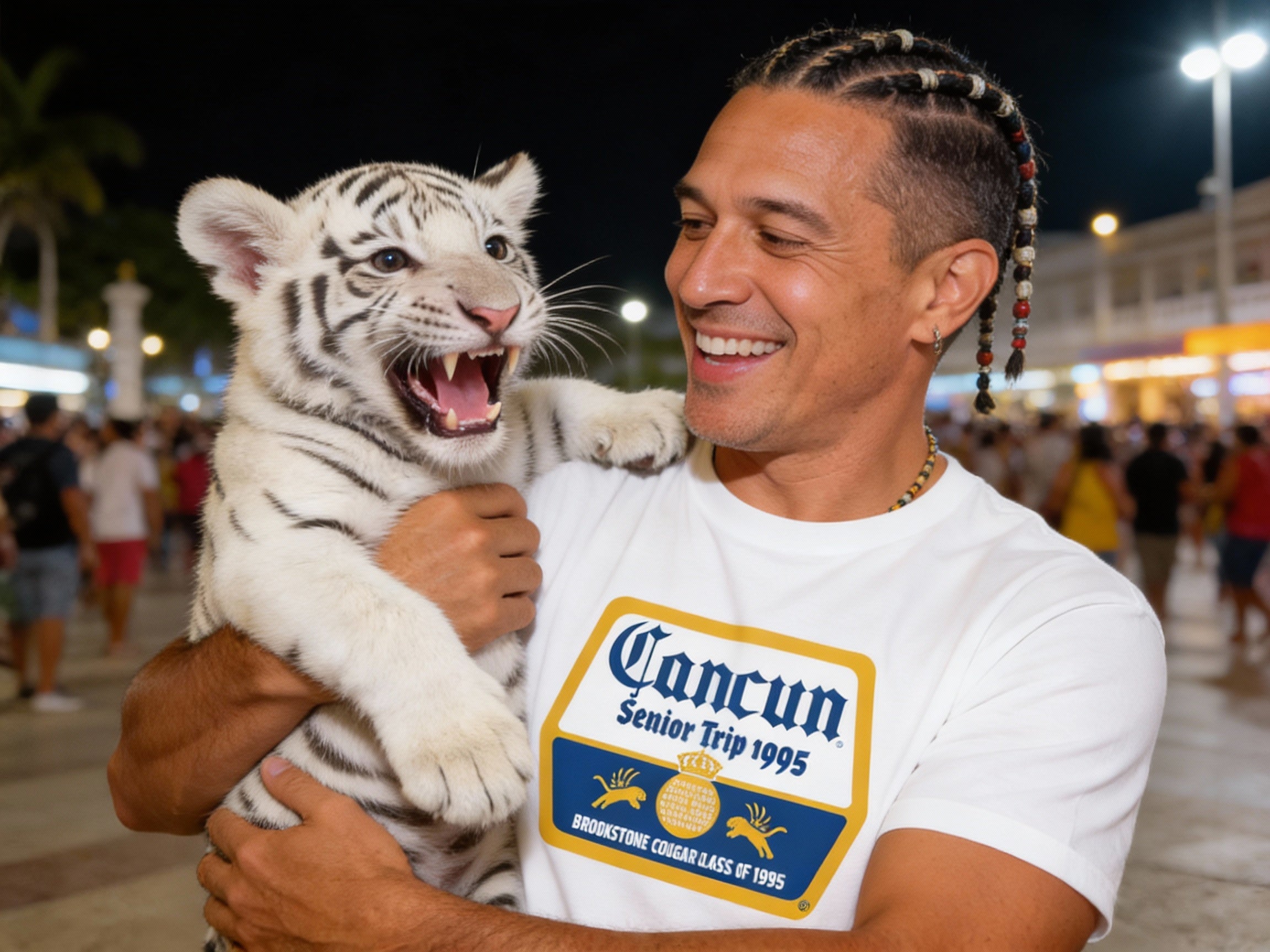 1990s Senior Trip Beer Logo Customizable T-shirt