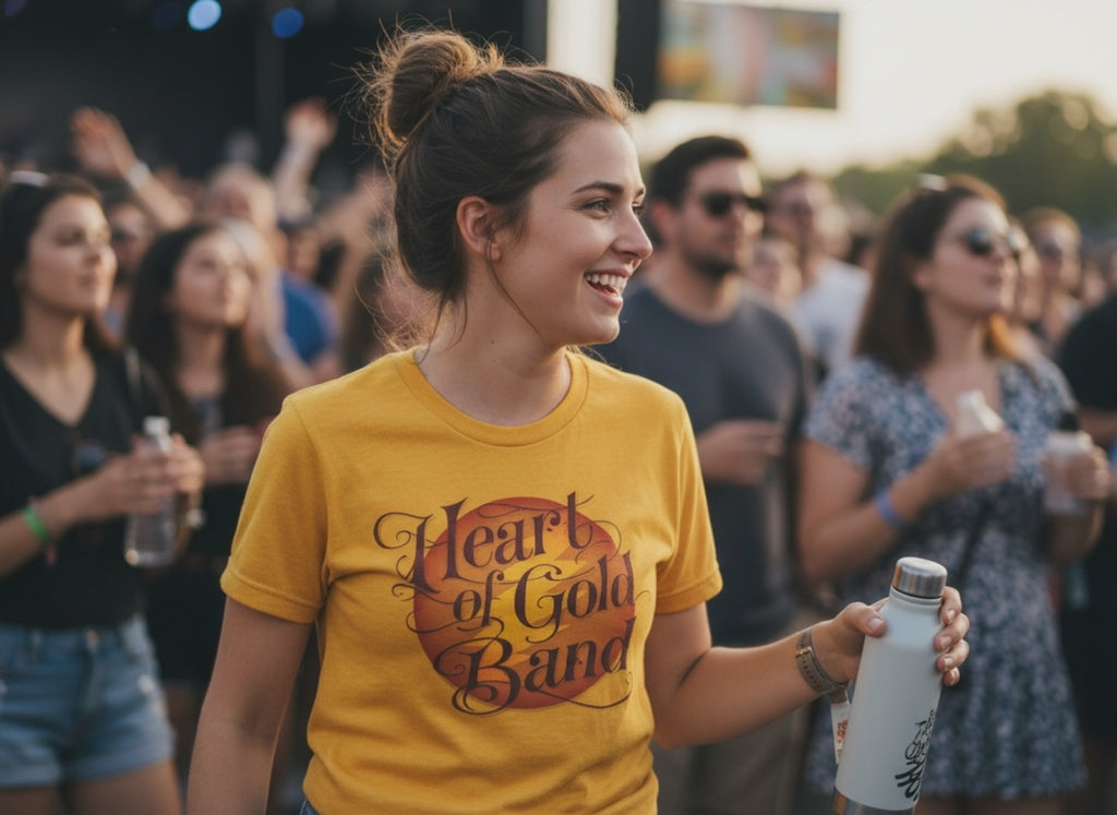 Grateful Dead Heart of Gold Band T-Shirt