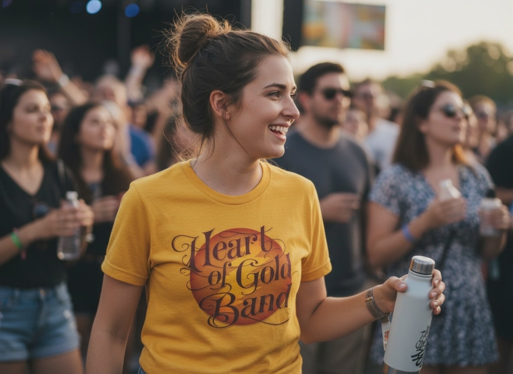 Grateful Dead Heart of Gold Band T-Shirt